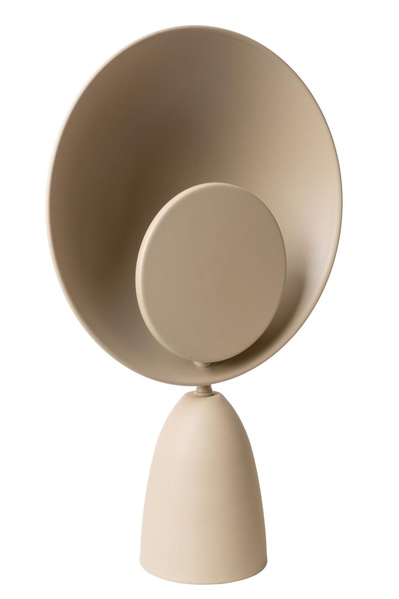 Lucide CASTAMAR - Stolná lampa - LED - 1x3W 3000K - Taupe